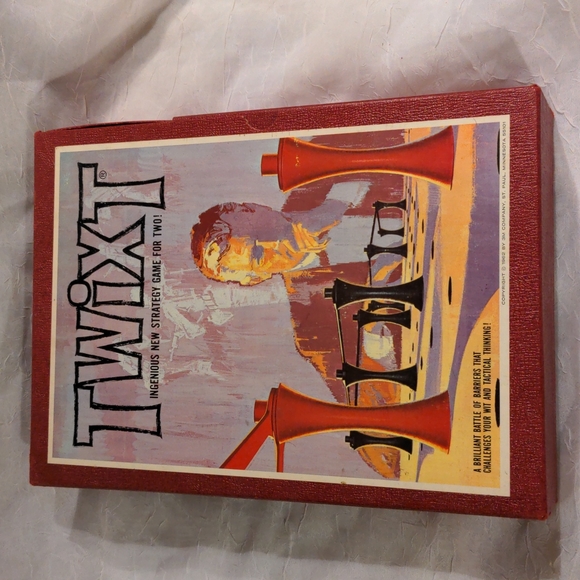 Vintage Twixt Bookshelf Board Game 3M 1962 Strategy Battle MCM Complete Mod Fun - Picture 12 of 12
